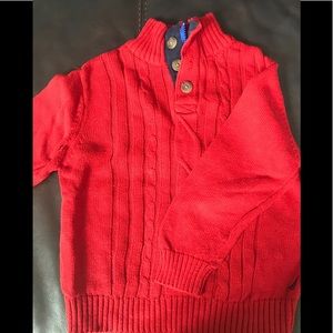 Boys Nautica Cable Knit Sweater